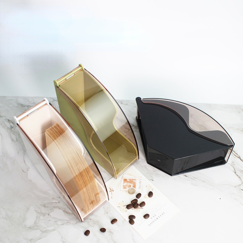 Coffee Equipment V60 - Plastic Dust-proof Filter Paper Box Filter