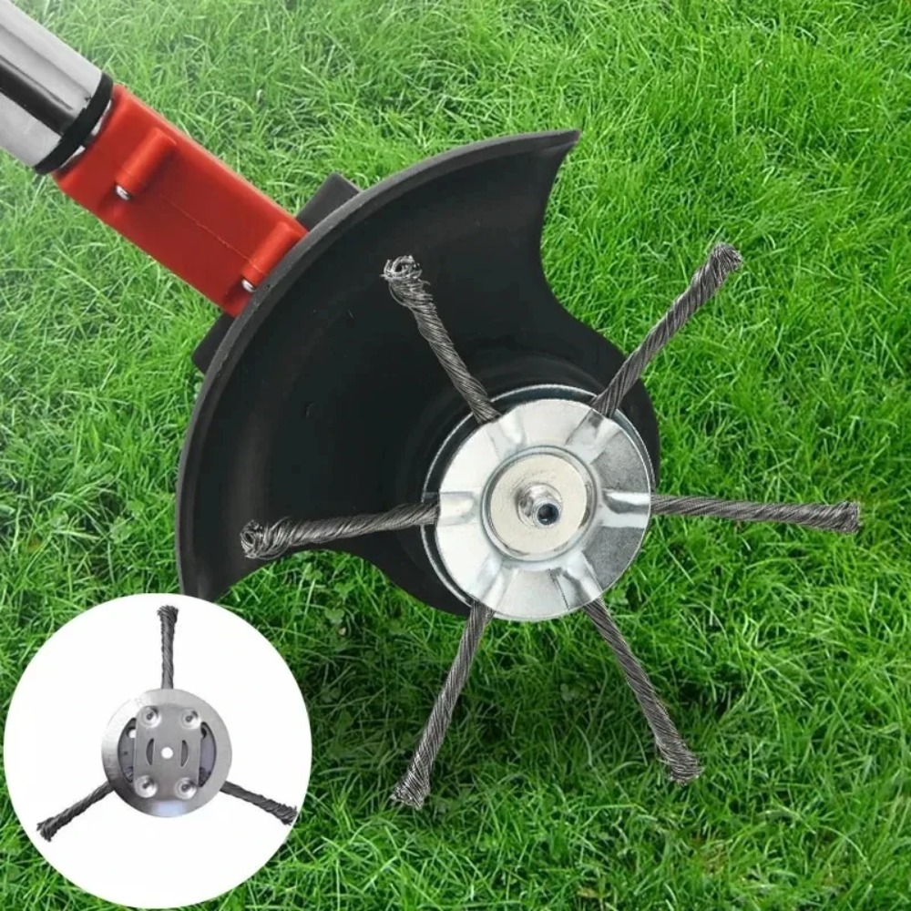 Group Head Brush - Steel Wire Weed Brush Disc Grass