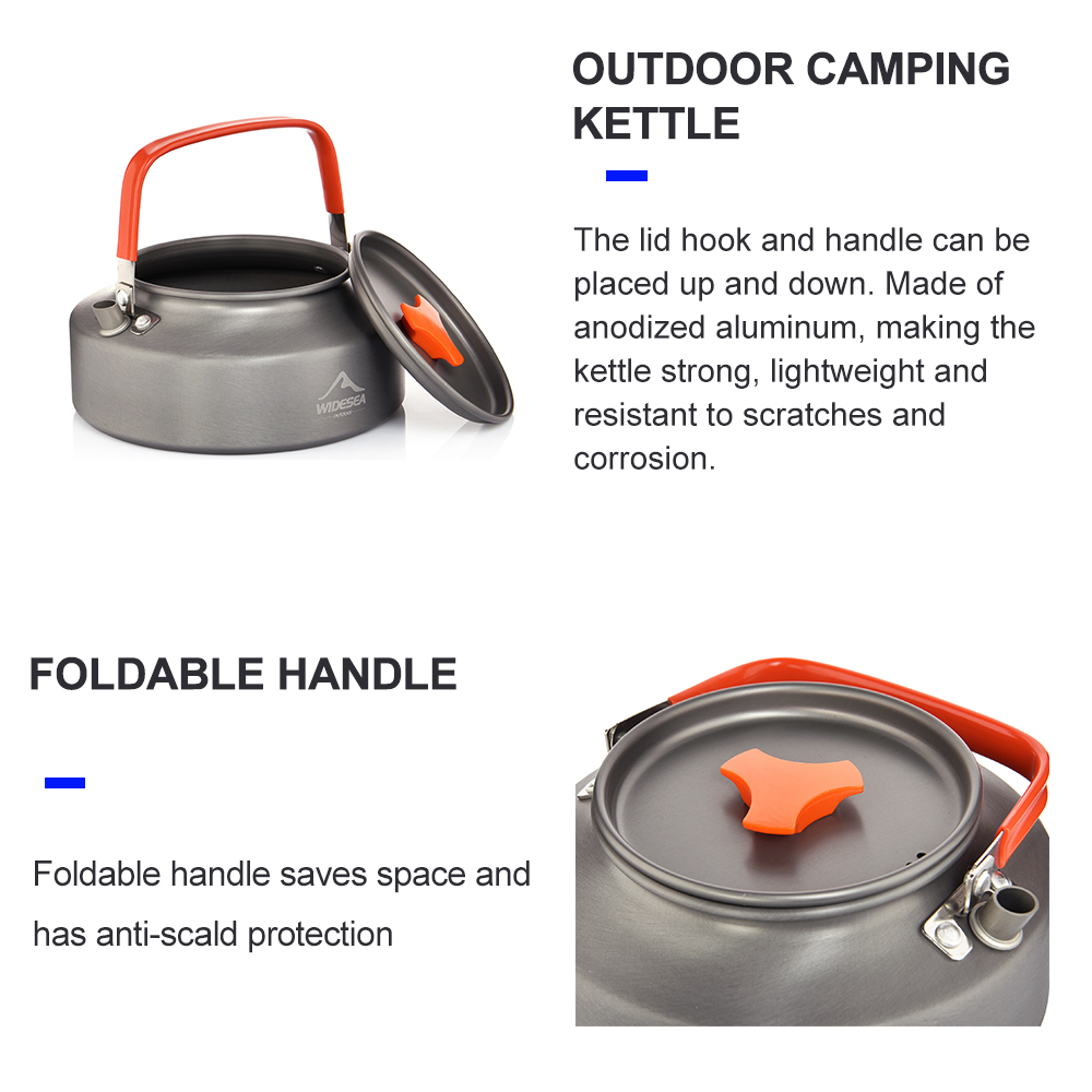 Widesea 1.1L 2L1.5L Camping Wa - Coffee Equipment For Camping recension och pris