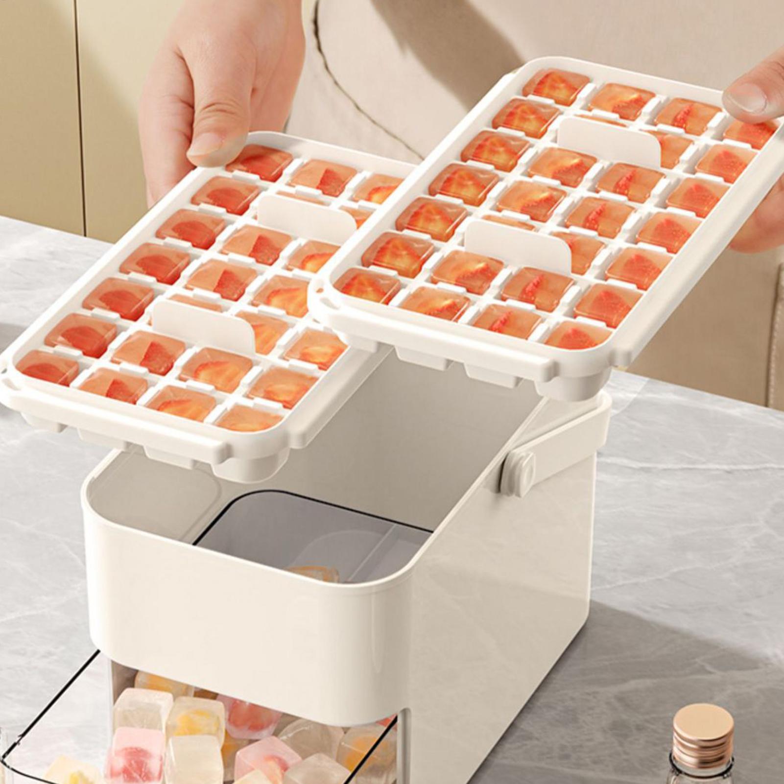 Ice Tray with Box 56-Cavity Re - Coffee Equipment Tray recension och pris