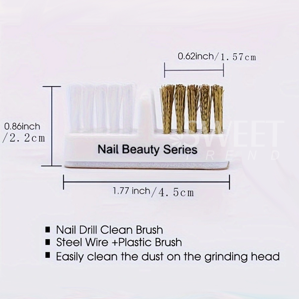 5pcs Electric Nail Grinding He - Group Head Brush recension och pris