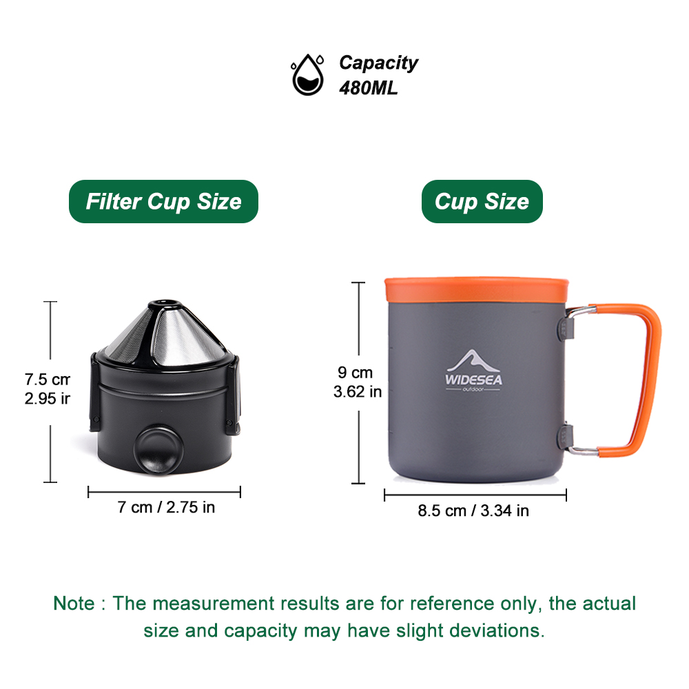 Camping Tableware Outdoor Cook - Coffee Equipment For Camping recension och pris