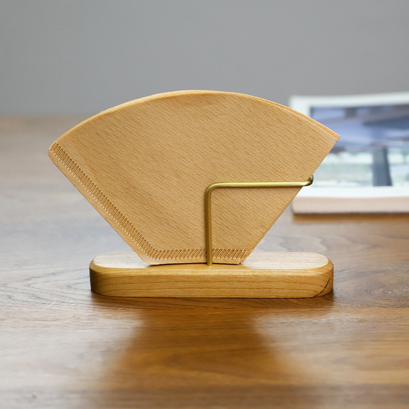 Wooden Coffee Filter Holder St - Coffee Equipment V60 recension och pris