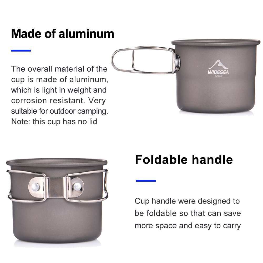 Widesea Camping Mug Outdoor Co - Coffee Equipment And Supplies recension och pris