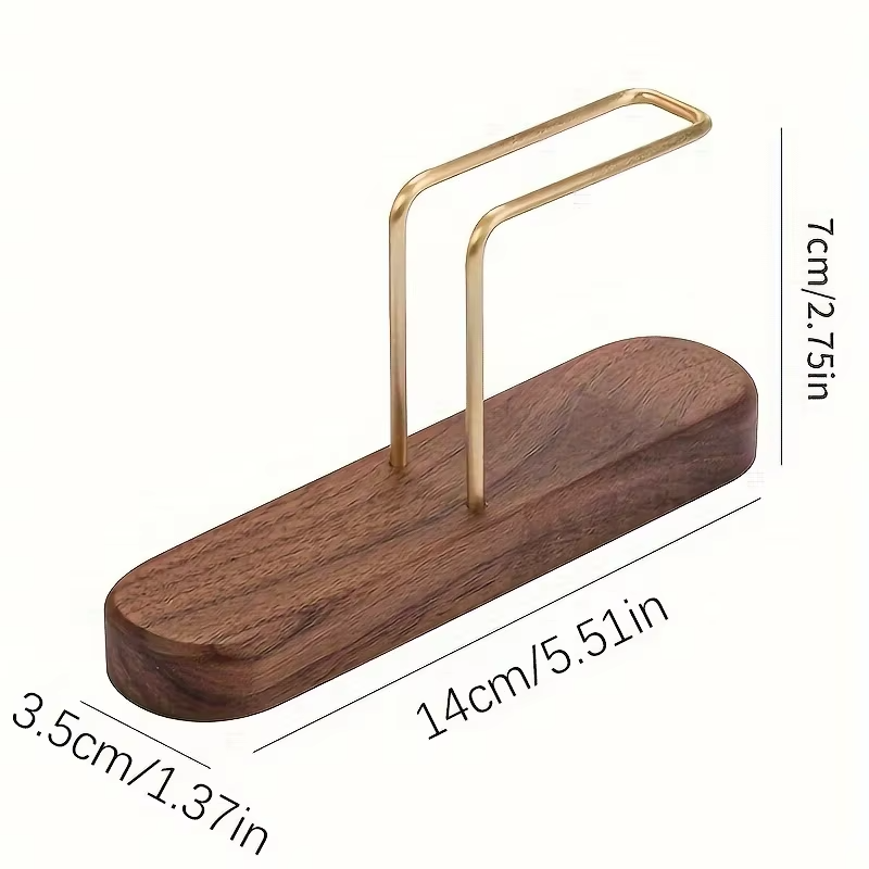 Walnut & Brass Coffee Filter H - Coffee Equipment V60 recension och pris