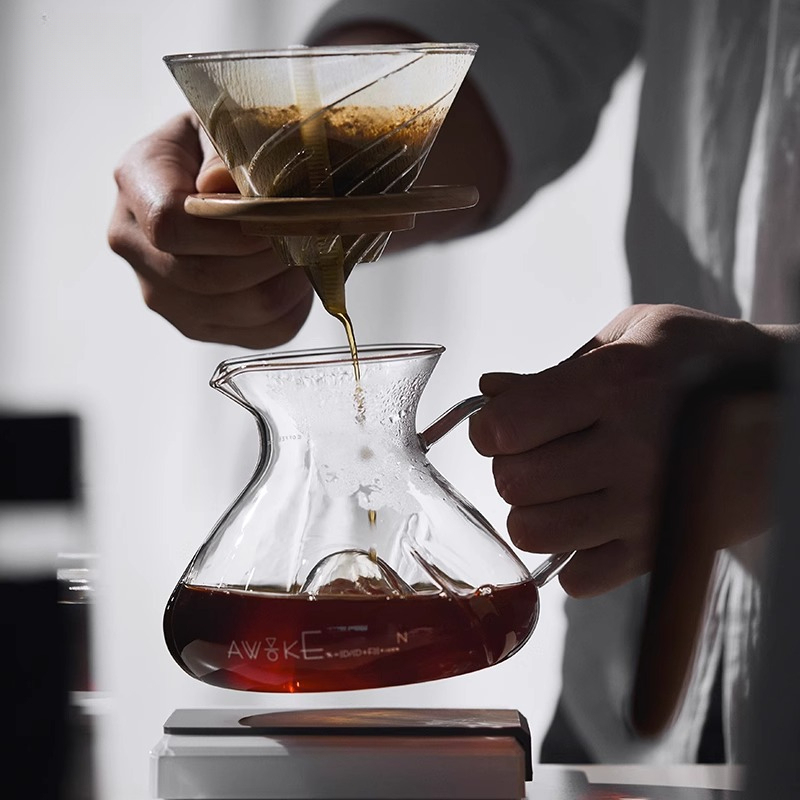 Pour Over Coffee Maker Glass C - Coffee Equipment V60 recension och pris