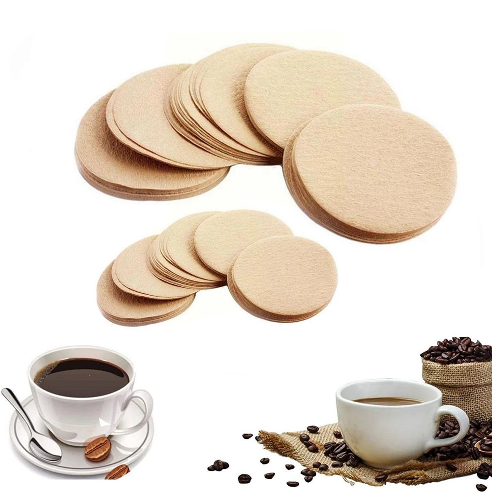 100Pcs Round Coffee Filter Pap - Coffee Equipment V60 recension och pris