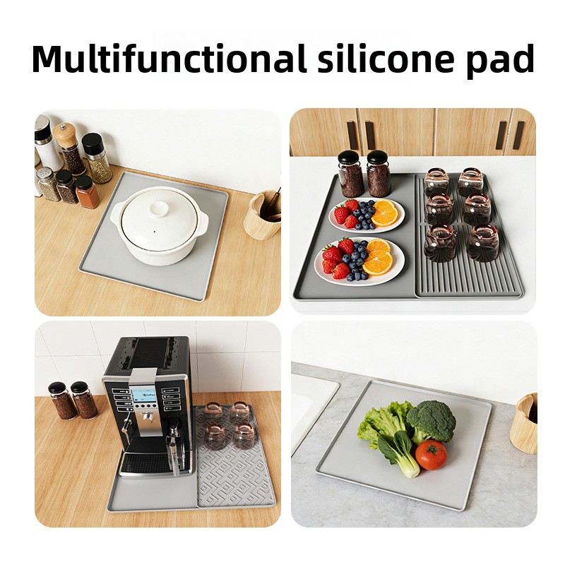 Silicone Coffee Machine Mat No - Coffee Equipment Tray recension och pris