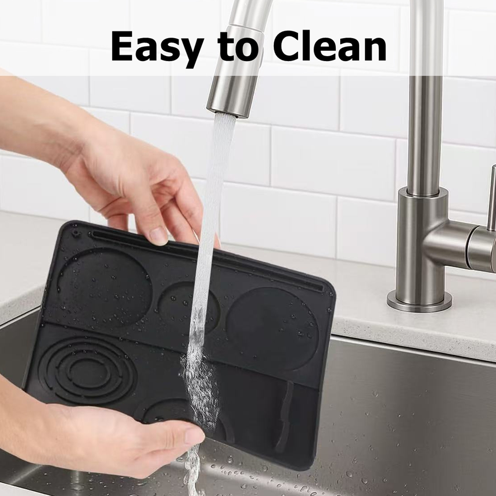 Silicone Coffee Maker Mat 3 in - Coffee Equipment Tray recension och pris