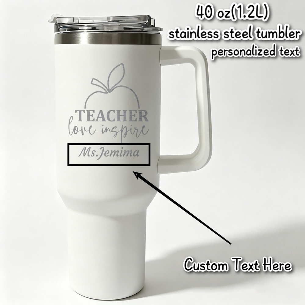 1L Teacher personalized text b - Coffee Equipment For Camping recension och pris