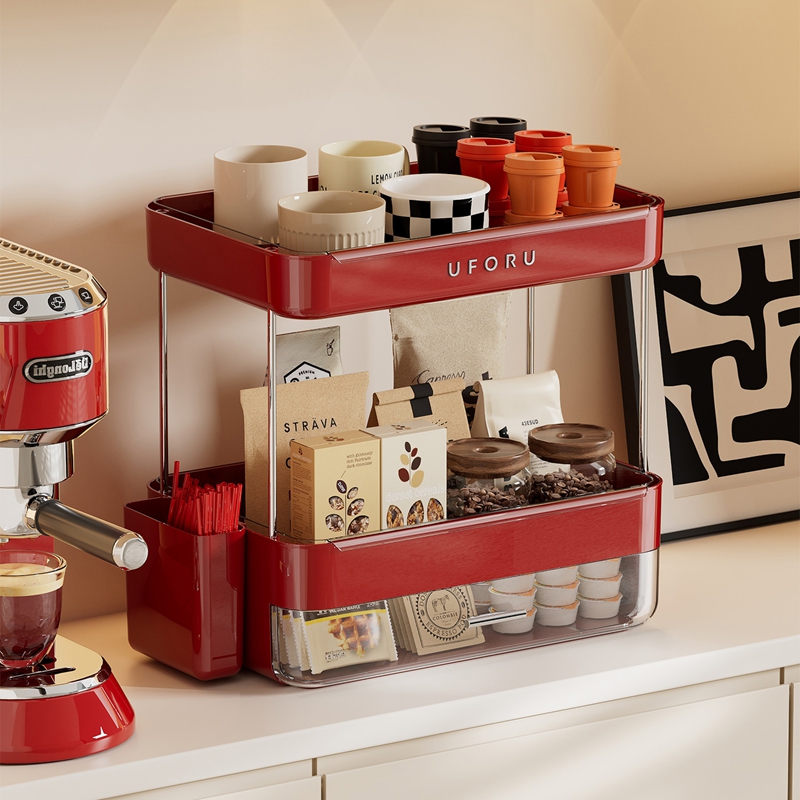 UFORU double-layer coffee stor - Coffee Equipment Tray recension och pris