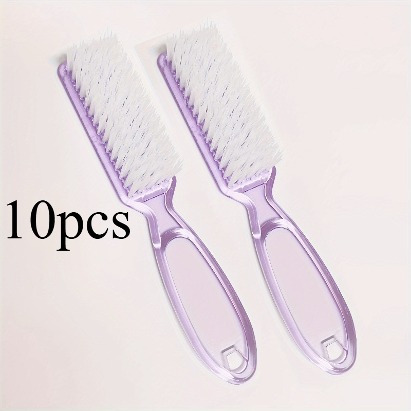 10pcs Long-handled nail care t - Group Head Brush recension och pris